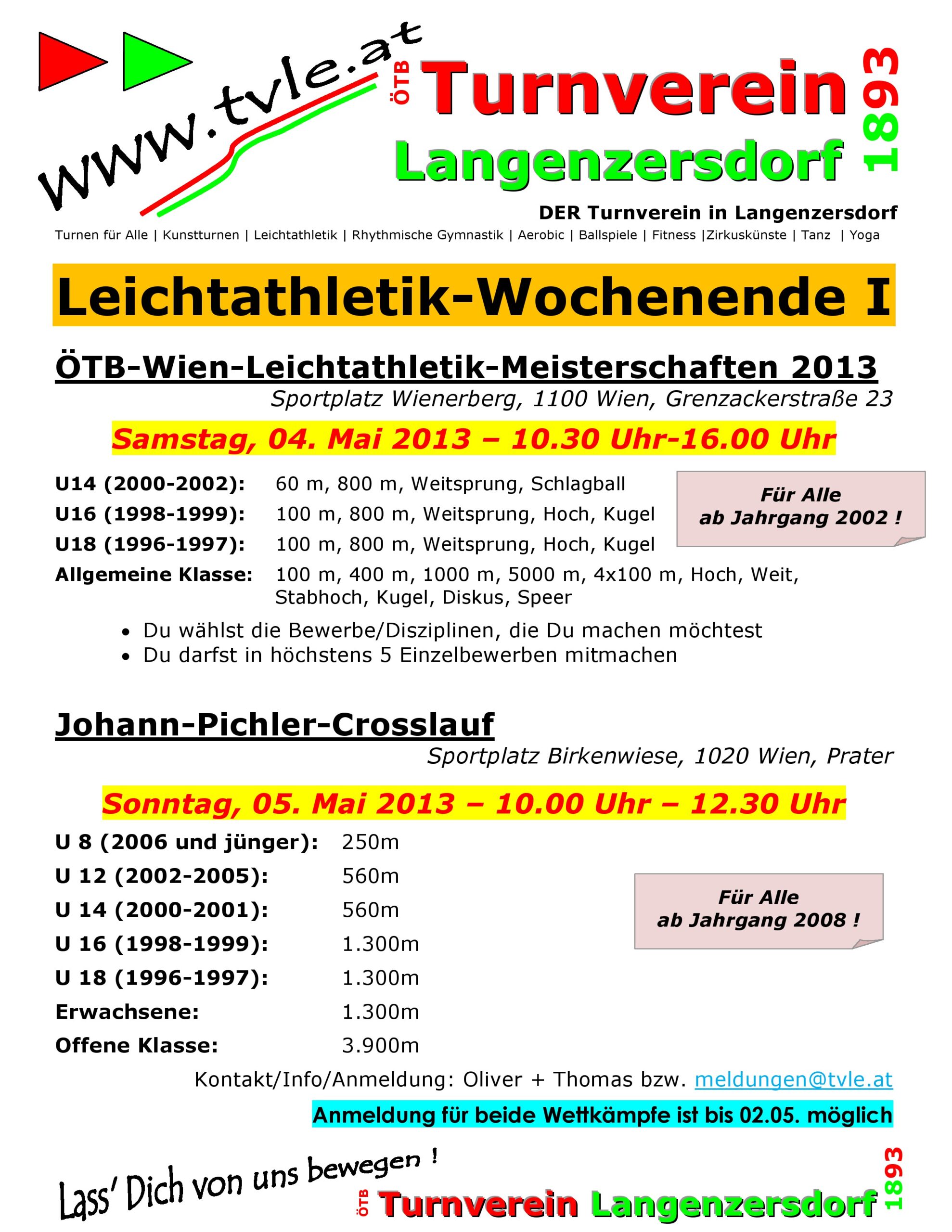 info leichtathletik